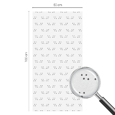 Patterned window film Dot pattern