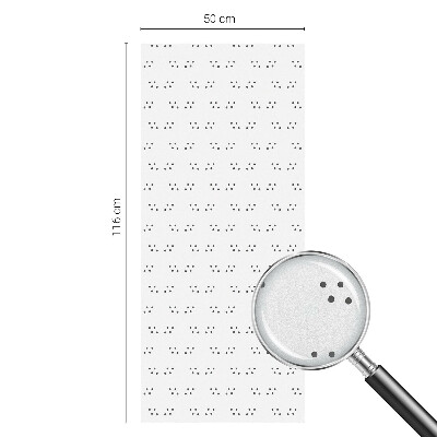 Patterned window film Dot pattern