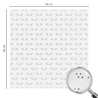 Patterned window film Dot pattern