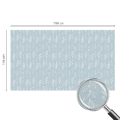 Privacy window film Plant pattern