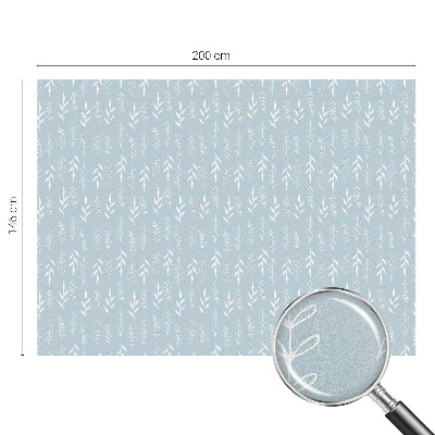 Privacy window film Plant pattern