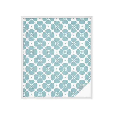 Patterned window film Floral symmetry