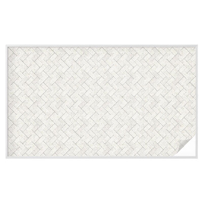 Privacy window film Herringbone motif