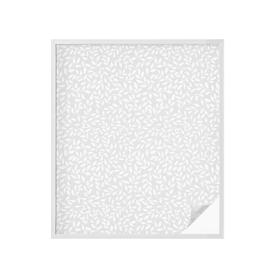 Privacy window film Leafy pattern