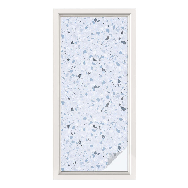 Opaque window film stained glass style Modern mosaic