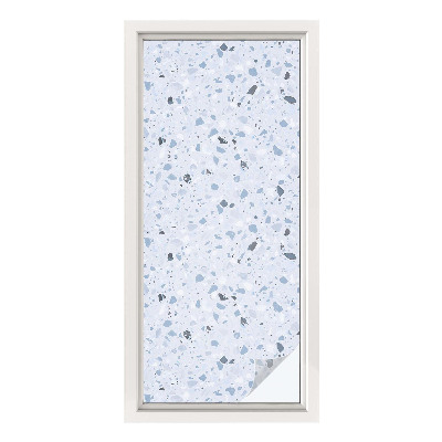 Opaque window film stained glass style Modern mosaic