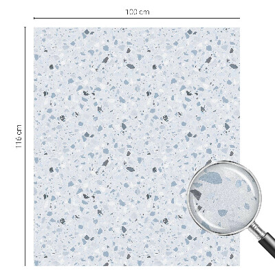 Opaque window film stained glass style Modern mosaic