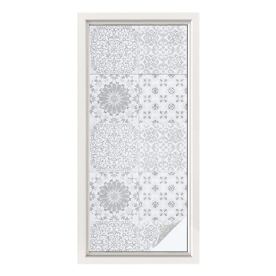 Colored window film stained glass Classic elegance