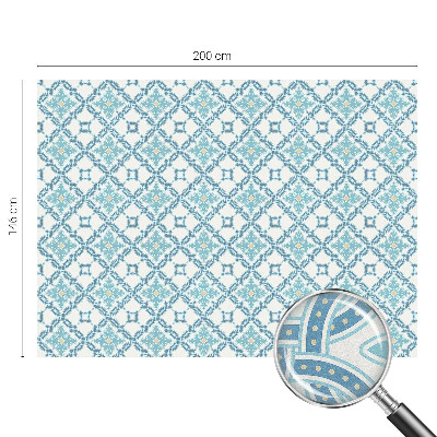 Opaque window film stained glass style Classical symmetry