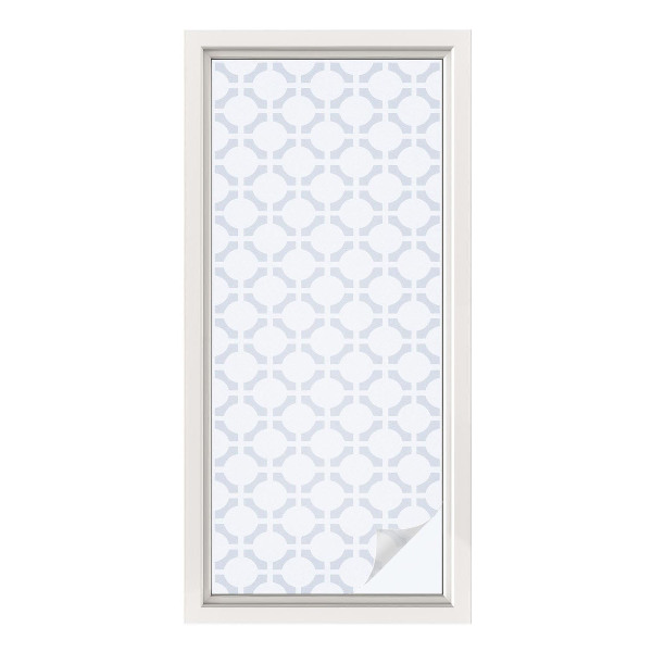 Patterned window film Geometric elegance