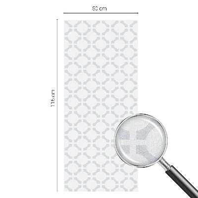 Patterned window film Geometric elegance