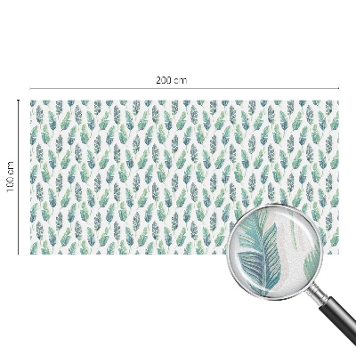 Privacy window film Tropical leaves