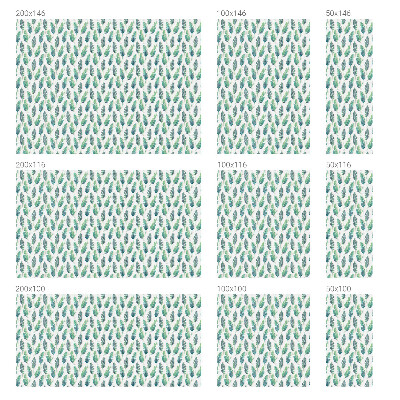 Privacy window film Tropical leaves