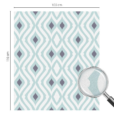 Patterned window film Modern elegance