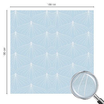 Opaque window film stained glass style Harmonious fans