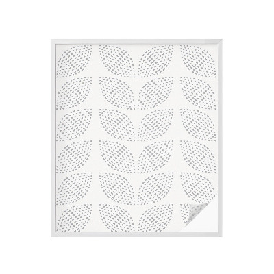 Privacy window film Dotted leaves