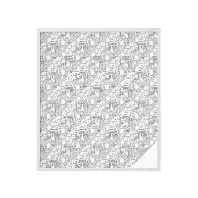 Frosted glass film stained glass effect Classic portraits