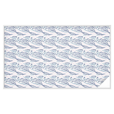 Privacy window film Zebra pattern