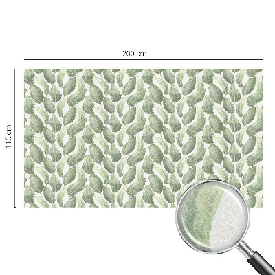 Privacy window film Green leaves
