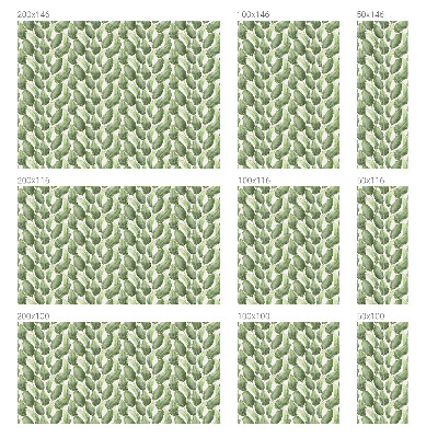 Privacy window film Green leaves