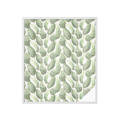 Privacy window film Green leaves