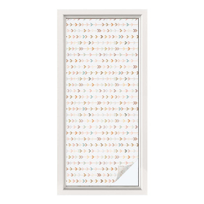 Patterned window film Arrow pattern