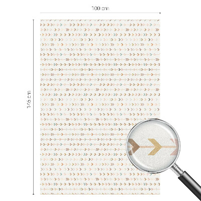 Patterned window film Arrow pattern