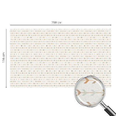 Patterned window film Arrow pattern