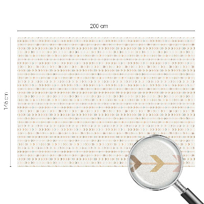 Patterned window film Arrow pattern