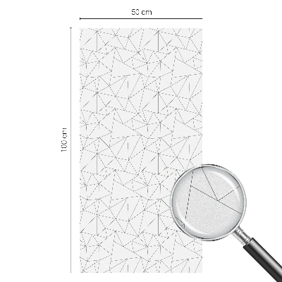 Colored window film stained glass Geometric patterns