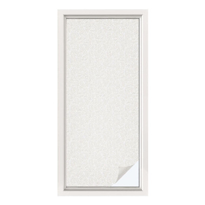 Colored window film stained glass Plant ornament