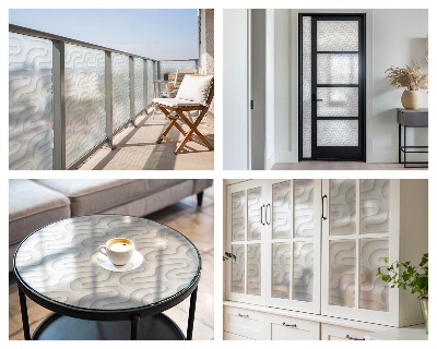 Privacy window film Minimalist design