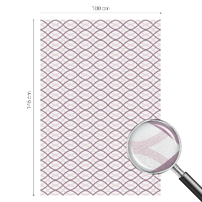 Patterned window film Oval shapes