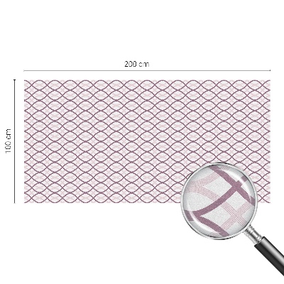 Patterned window film Oval shapes