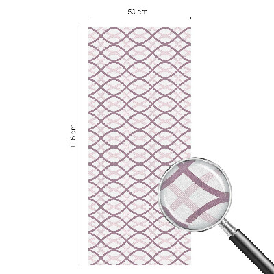 Patterned window film Oval shapes