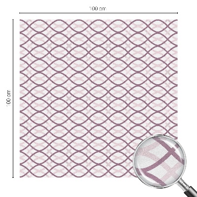 Patterned window film Oval shapes