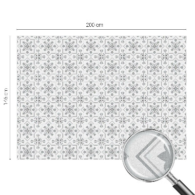 Colored window film stained glass Symmetrical ornaments