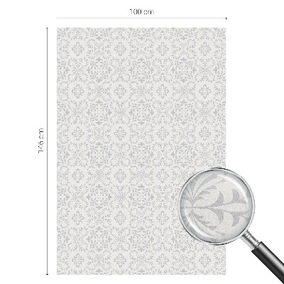 Privacy window film Plant ornaments