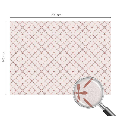 Colored window film stained glass Floral patterns