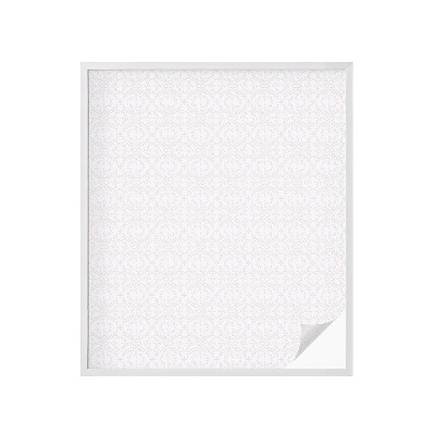 Frosted glass film stained glass effect Plant symmetry