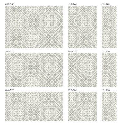 Privacy window film Floral rosettes