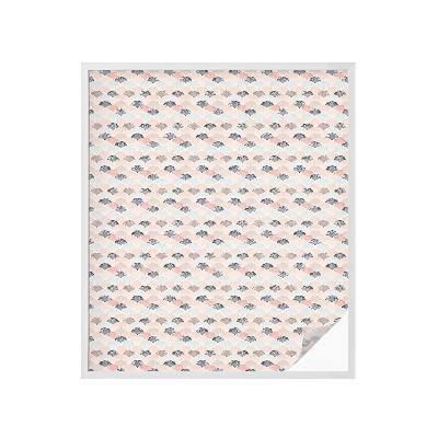 Privacy window film Fan pattern