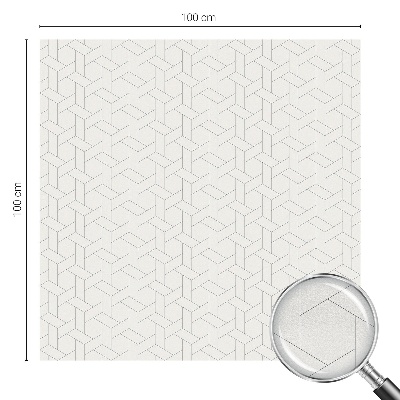 Patterned window film Geometric braid