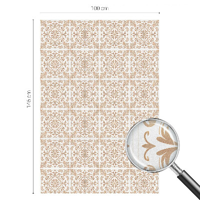 Frosted glass film stained glass effect Classic ornament