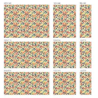 Opaque window film stained glass style The Energy of Geometry