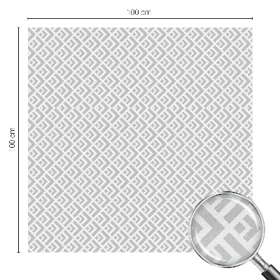 Privacy window film Geometric motif