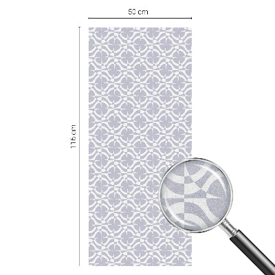 Patterned window film Purple Symmetry