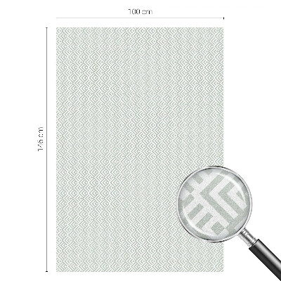 Patterned window film Geometric motif