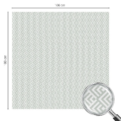 Patterned window film Geometric motif