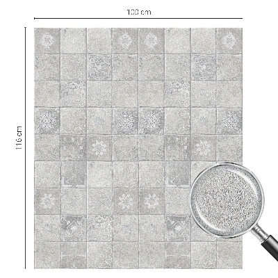 Frosted glass film stained glass effect Decorative ceramics